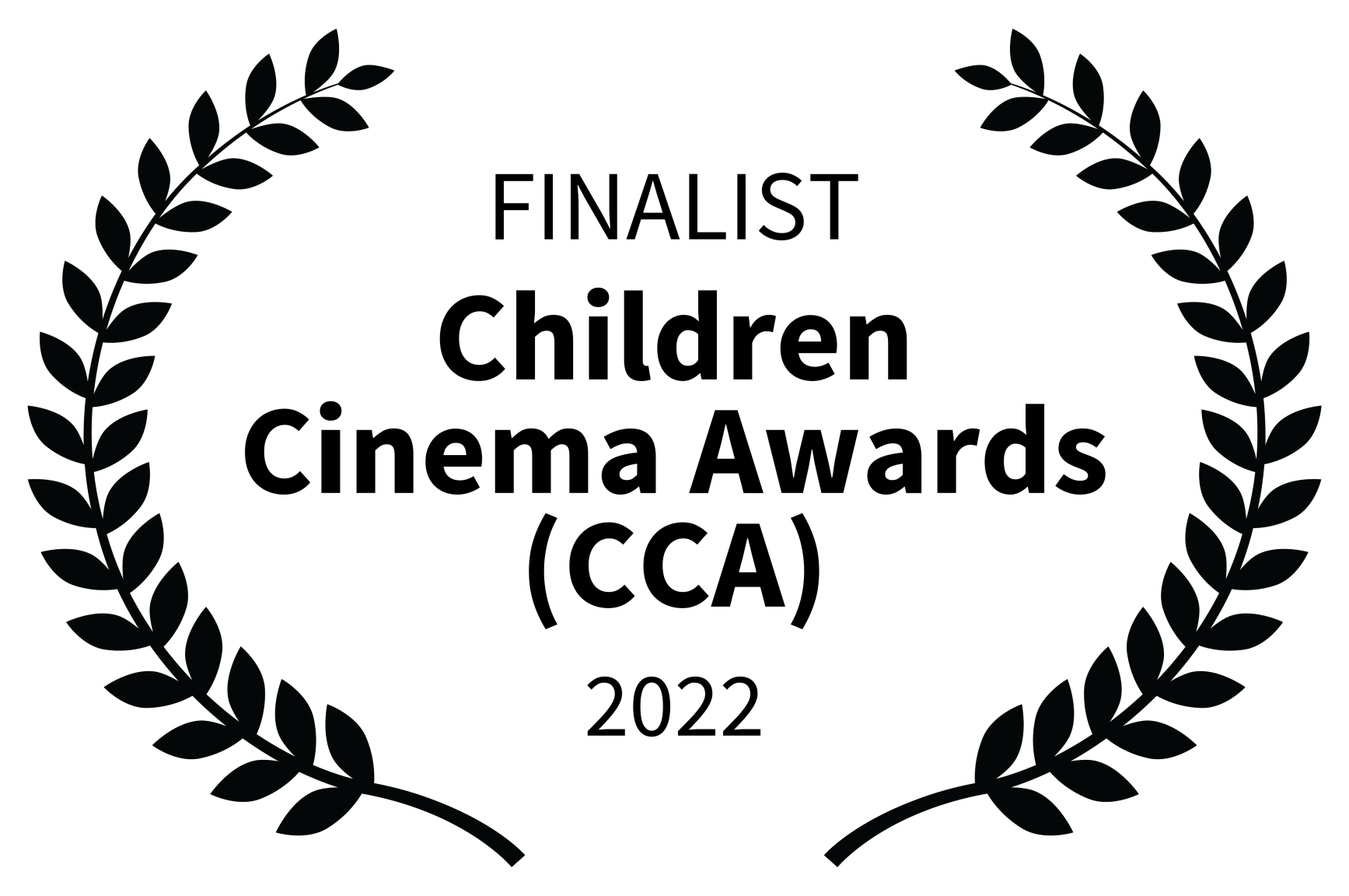 Laurel wreath on black background