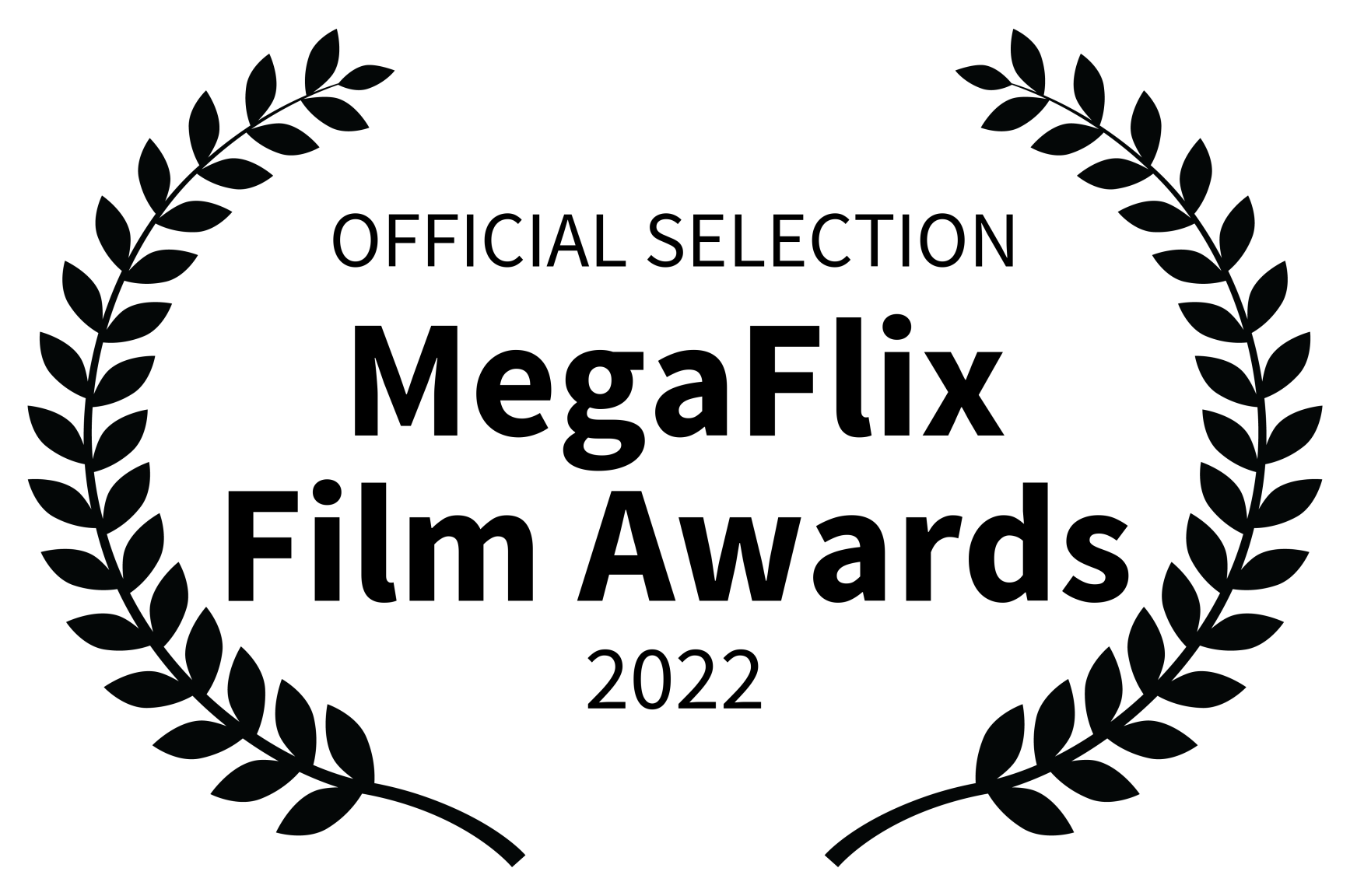 Classic laurel wreath symbol illustration